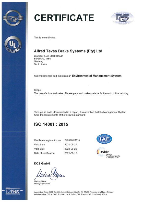 ISO14001 : 2015 featured image