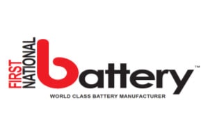 First National Battery Logo