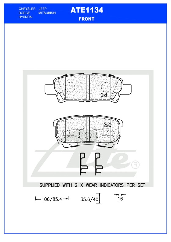 ATE1134 Alfred Teves Brake Systems