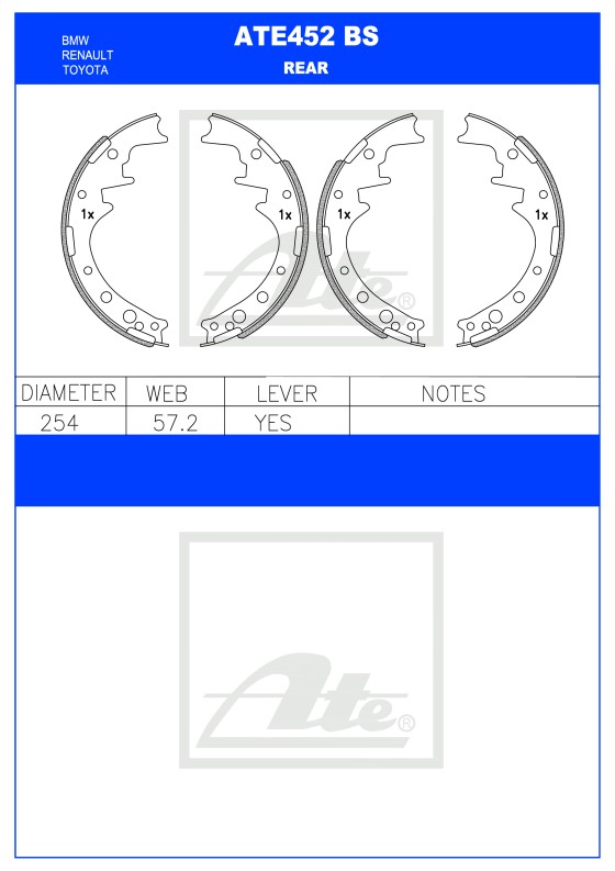 ATE452BS Alfred Teves Brake Systems