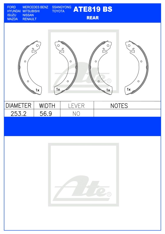 ATE819BS | Alfred Teves Brake Systems